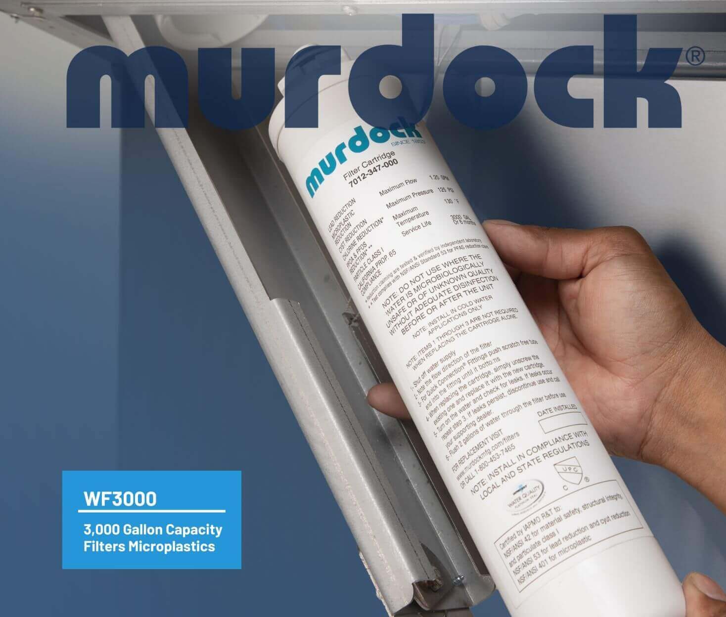 Murdock Mfg. Announces New 3,000 Gallon PFAS Water Filter